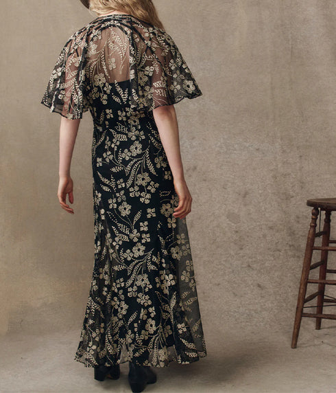 The Festal Dress - Brocade Floral